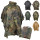 Poncho mit Rip Stop, verschiedene Farben und Tarnmuster