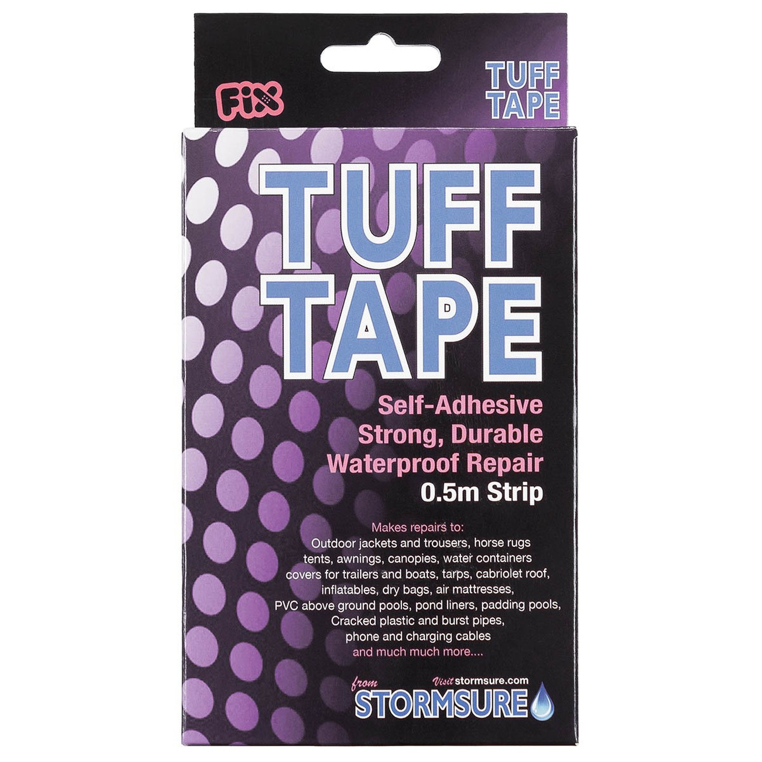 Stormsure Tuff Tape Klebeband 0,5 m x 75 mm