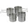 Trinkbecher 600 ml / 800 ml aus Edelstahl mit Klappgriffen