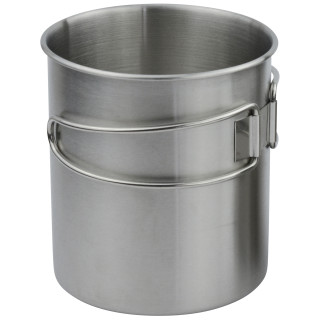 Trinkbecher 800 ml aus Edelstahl mit Klappgriffen