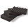 Stabile Kunststoff Box mit Schaumstoffeinsatz, wasserdicht, Oliv (42 x 36 x 20 cm)