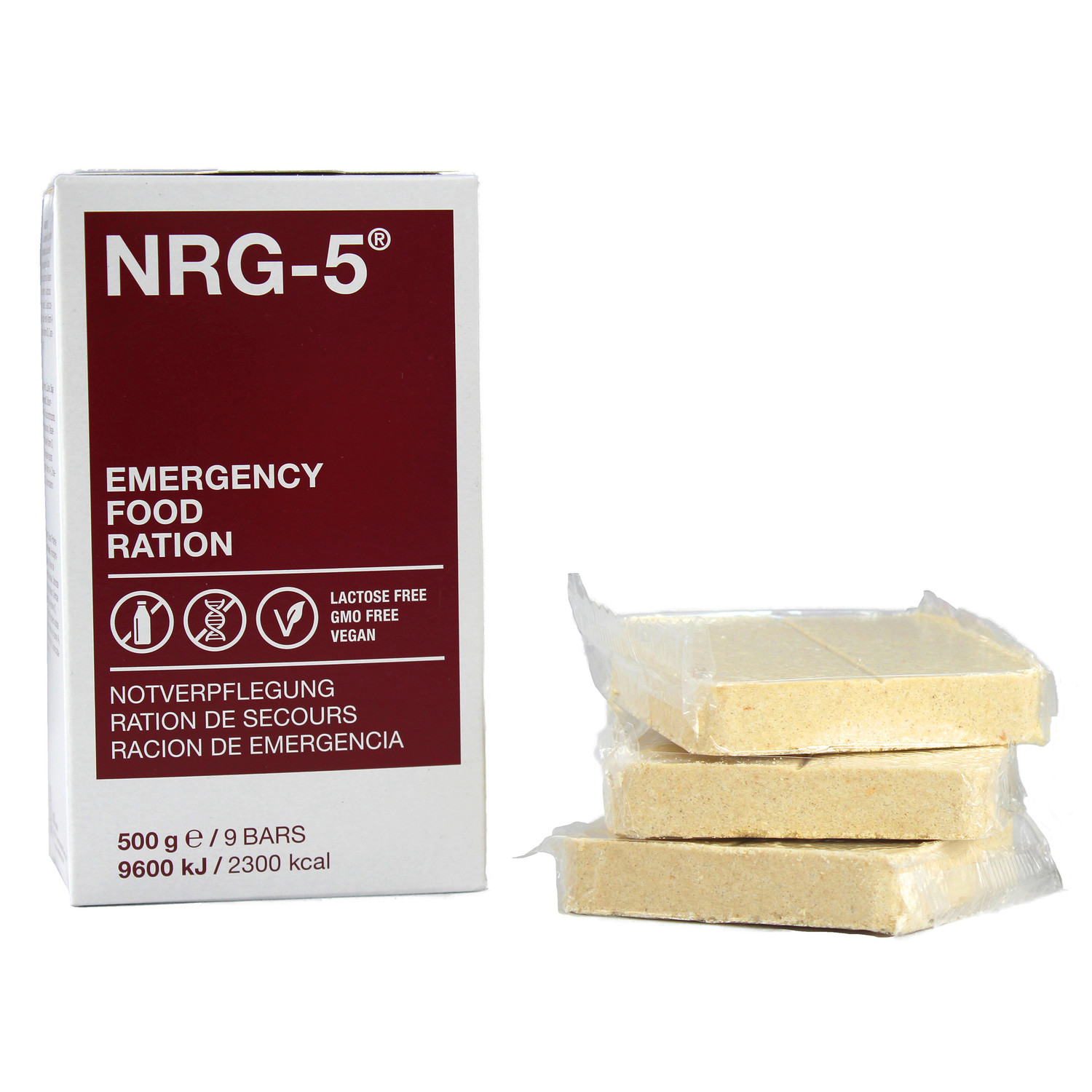 Emergency Food NRG-5 Notverpflegung 500 g, eine Packung
