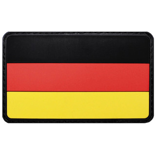 3D Patch Länder Flagge Deutschland - Farbig