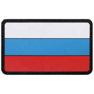 3D Patch Länder Flagge Russland - Farbig