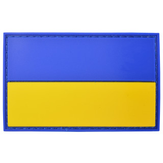 3D Patch Ukraine 8 x 5 cm aus Gummi