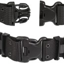 US Lochkoppel LC2 mit Duraflex&reg; Schnalle in Schwarz, Medium bis 100 cm