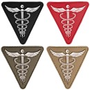 Klett-Abzeichen Medical 7 x 7 cm Patch aus Gummi