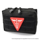 Klett-Abzeichen Medical 7 x 7 cm Patch aus Gummi