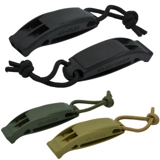 Duraflex® Signalpfeife mit Clip für Molle in...