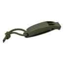 Duraflex&reg; Signalpfeife mit Clip f&uuml;r Molle in Oliv