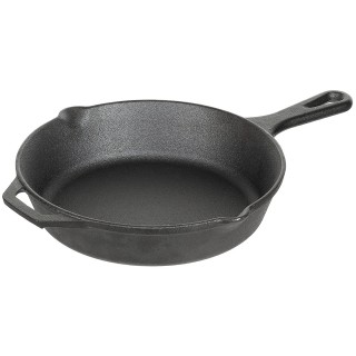 Pfanne Ø 26 cm aus Gusseisen mit Griff und...