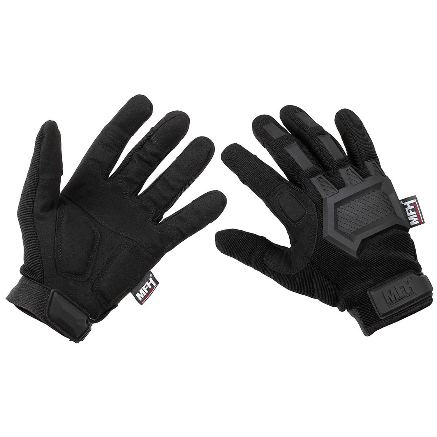 Taktische Handschuhe in Schwarz, Größe XXL (11)