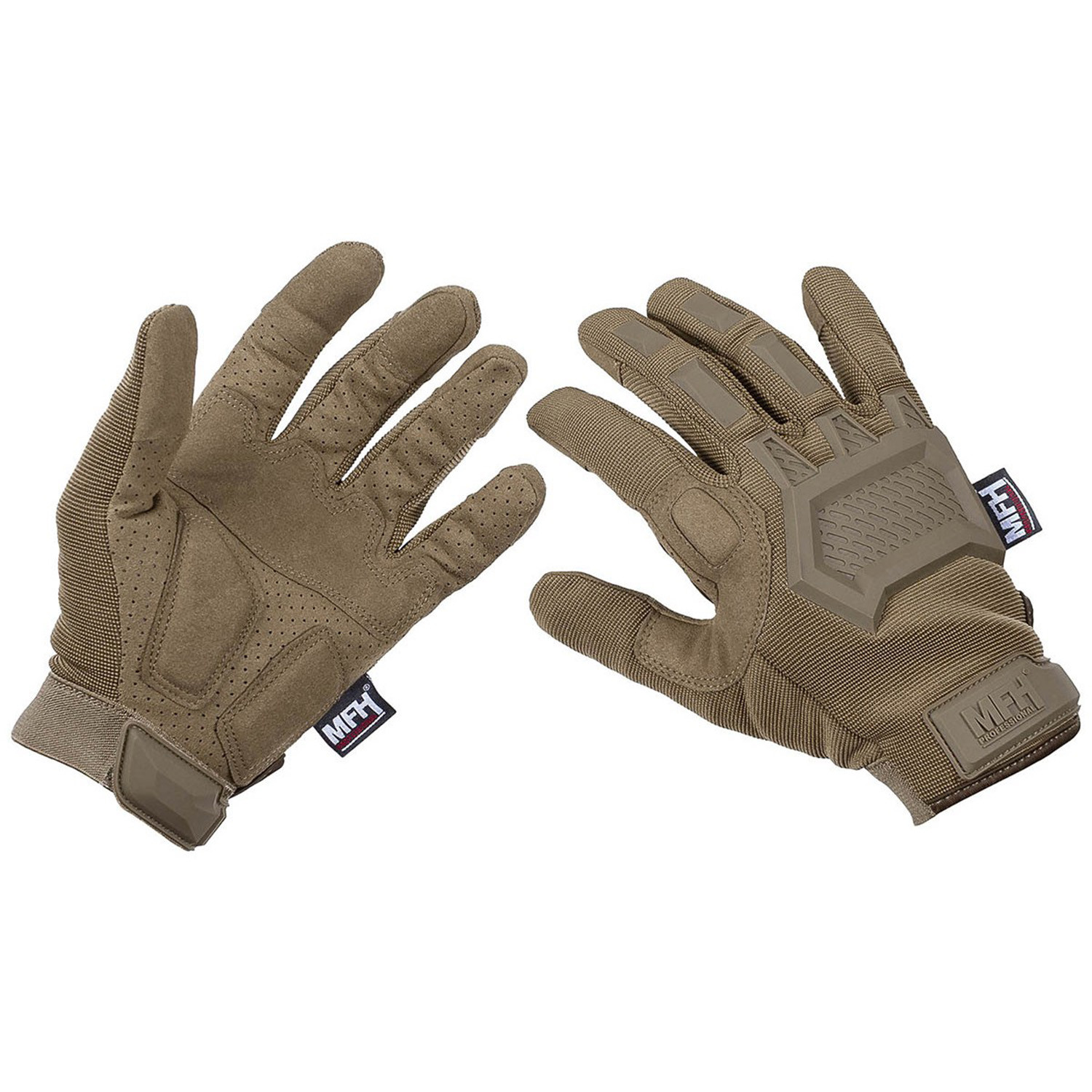 Taktische Handschuhe in Coyote Tan, Größe XL (10)