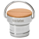 Klean Kanteen Reflect Vacuum Insulated 592 ml Edelstahl-Trinkflasche mit Bamboo Cap