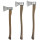 Geschmiedete Outdoor Axt mit Hickory Stiel: 1,25 kg, 1,4 kg oder 1,6 kg