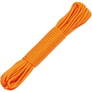 Fallschirmleine 5 mm aus Nylon, 30 m in Orange
