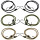 Gummispanner 75 cm bis max. 150 cm mit Stahlhaken im Doppelpack