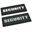 Patch Security mit Klettfläche, weißer oder fluoreszierender Schriftzug