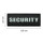 Patch Security mit Klettfläche und fluoreszierendem Schriftzug (nachleuchtend)