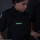 Patch Security mit Klettfläche und fluoreszierendem Schriftzug (nachleuchtend)