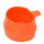 Wildo® Fold-A-Cup® Faltbecher mit 250 ml in Orange