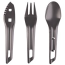 Wildo&reg; The OCYs&trade; Grau - 3-tlg. Besteckset mit L&ouml;ffel, Gabel und Messer