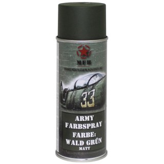 Army Farbspray 400 ml - Wald Grün, matt (RAL 6031)