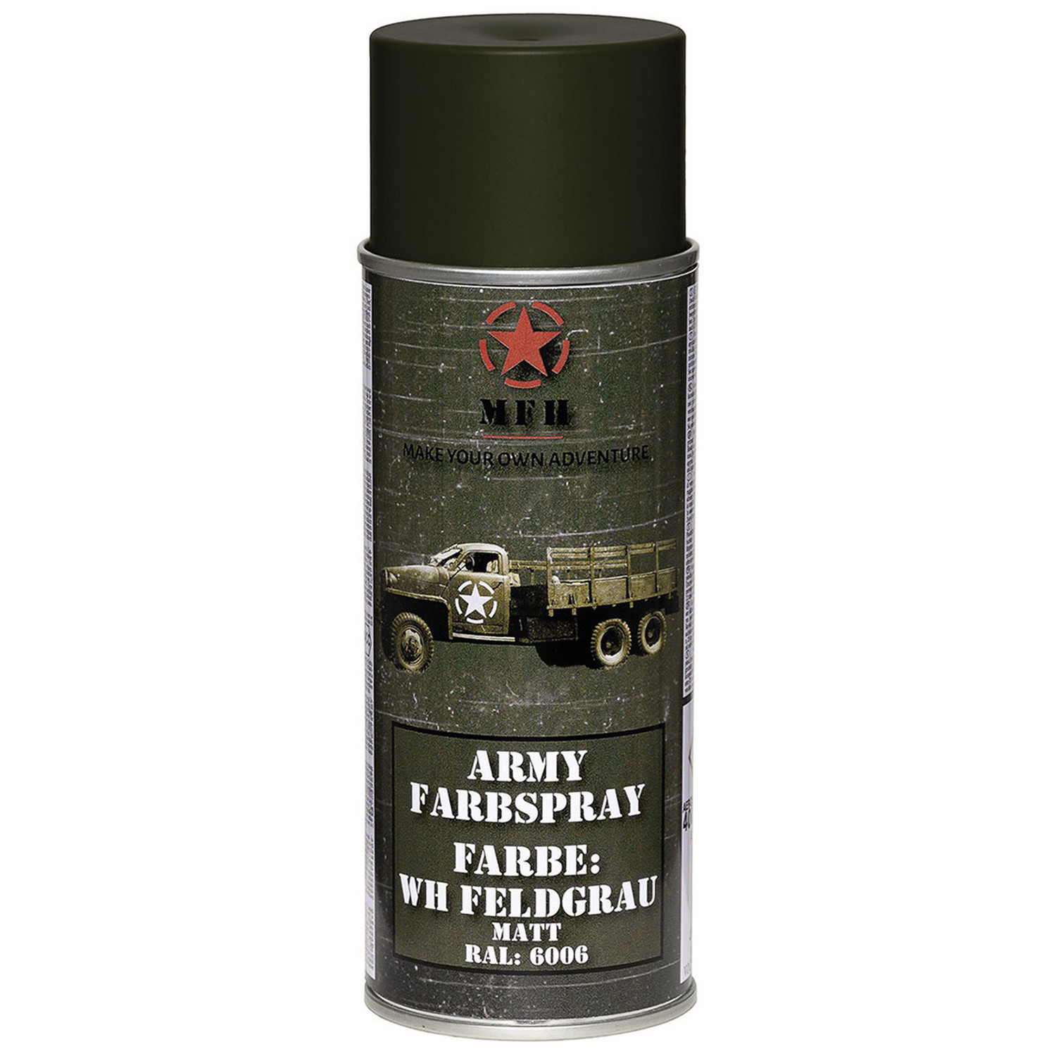 Army Farbspray 400 ml - WH Feldgrau, matt (RAL 6006)