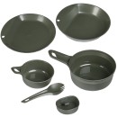 Wildo&reg; Explorer Kit 6-tlg. Set mit zwei Schalen, zwei Tellern, Becher und Spork