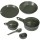 Wildo® Explorer Kit 6-tlg. Set mit zwei Schalen, zwei Tellern, Becher und Spork