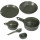 Wildo® Explorer Kit 6-tlg. Set mit zwei Schalen, zwei Tellern, Becher und Spork