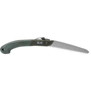Klappsäge mit 18 cm Sägeblatt aus Carbonstahl in Oliv