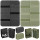 Faltbares Thermositzkissen mit Molle-Tasche in Schwarz oder Grün
