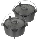 Feuertopf aus Gusseisen „Dutch Oven“ mit 3,8...