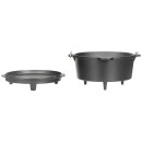 Feuertopf aus Gusseisen „Dutch Oven“ mit 3,8...