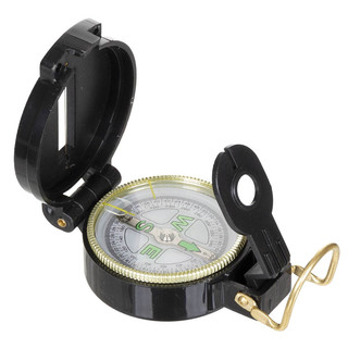 Runder Kompass mit 360-/64-Strich-Einteilung,...