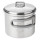 Esbit Edelstahl-Topf 625 ml mit Deckel und Netzbeutel (PT625ST)