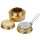 Esbit Spiritus-Kochset mit Edelstahl-Topf und Spiritusbrenner aus Messing (CS985ST)