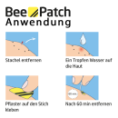 Bee-Patch Pflaster gegen Insektengift durch Bienen- und Wespenstiche