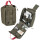IFAK Pouch Oliv mit Molle und 25-tlg. Erste-Hilfe Füllung