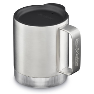 Klean Kanteen Camp Mug in Silber (Brushed Stainless) 355 ml Becher mit Vakuumisolierung