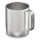 Klean Kanteen Camp Mug in Silber (Brushed Stainless) 355 ml Becher mit Vakuumisolierung
