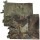 Mehrzweckplane 265 x 170 cm in Oliv oder Flecktarn mit Metallösen und Schlaufen