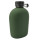 Feldflasche aus Alu mit gummierter Oberfläche in Oliv, 1 qt (0,95 L)