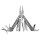 Leatherman® Charge®+ TTI Multi-Tool in Silber mit Bitsatz und Nylon-Holster