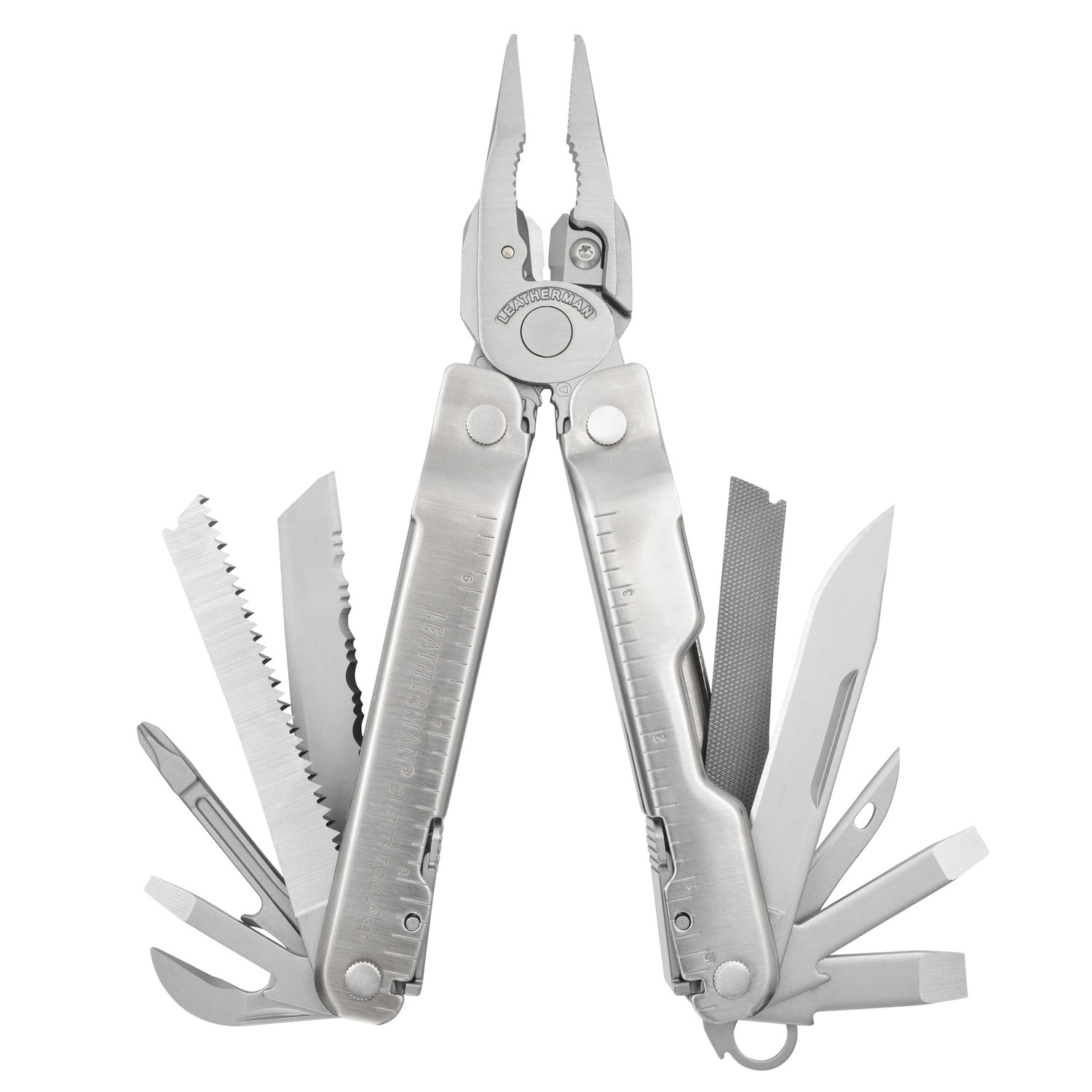Leatherman® Super Tool® 300 Multi-Tool in Silber mit Nylon-Holster