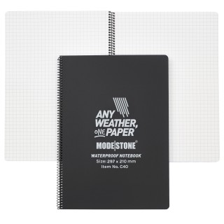Modestone® wasserfestes Papier, 210 x 297 mm (A4) in Schwarz
