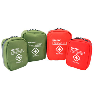 Mil-Tec First Aid Kit Mini und Midi - kompakte...