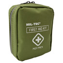 Mil-Tec First Aid Kit Mini und Midi - kompakte Reißverschlusstasche mit Erste Hilfe Material