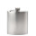 Edelstahl Flachmann in Silber mit 6 oz oder 8 oz